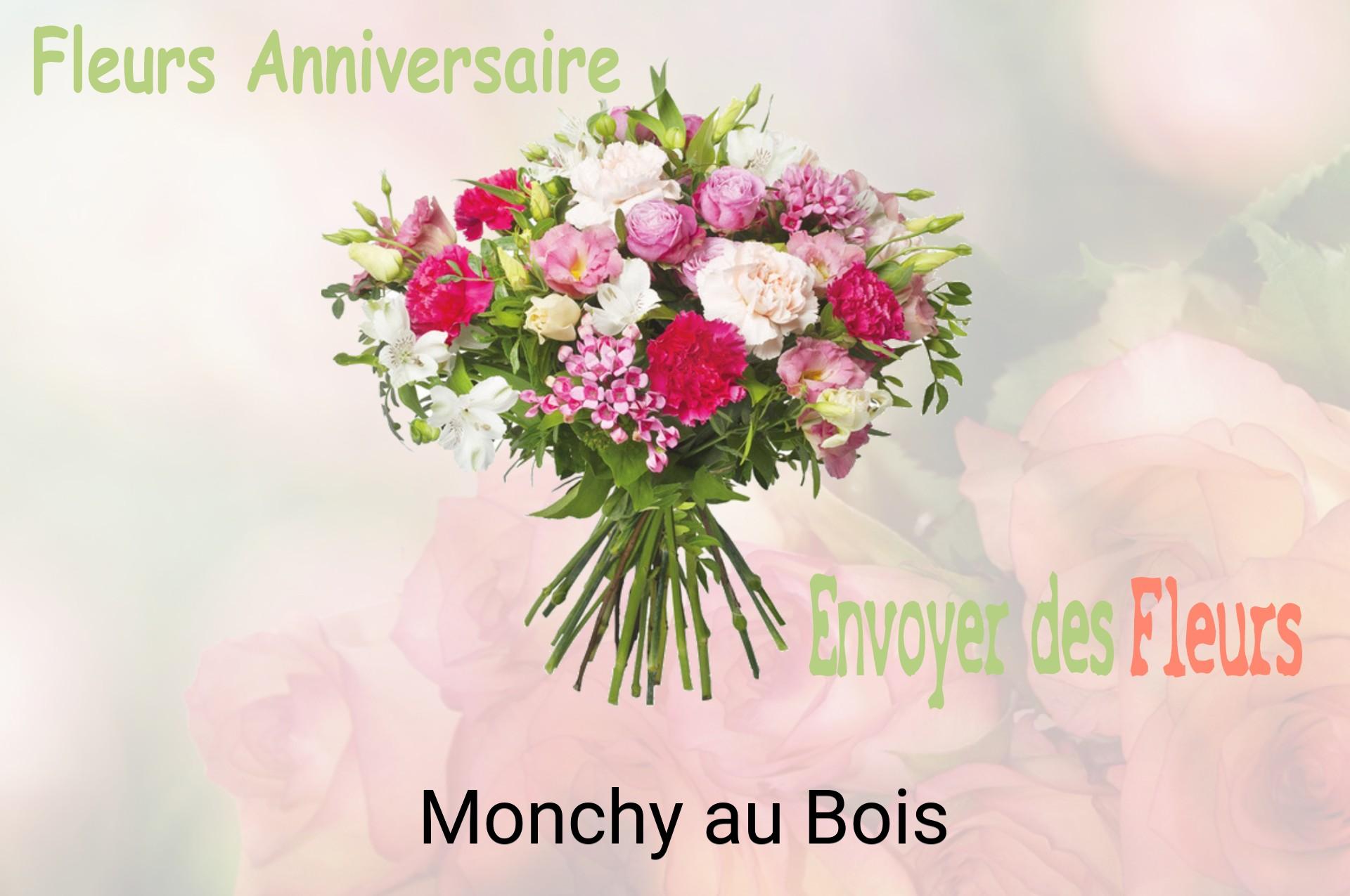 Bouquet de fleurs d’anniversaire livré à Monchy-au-Bois