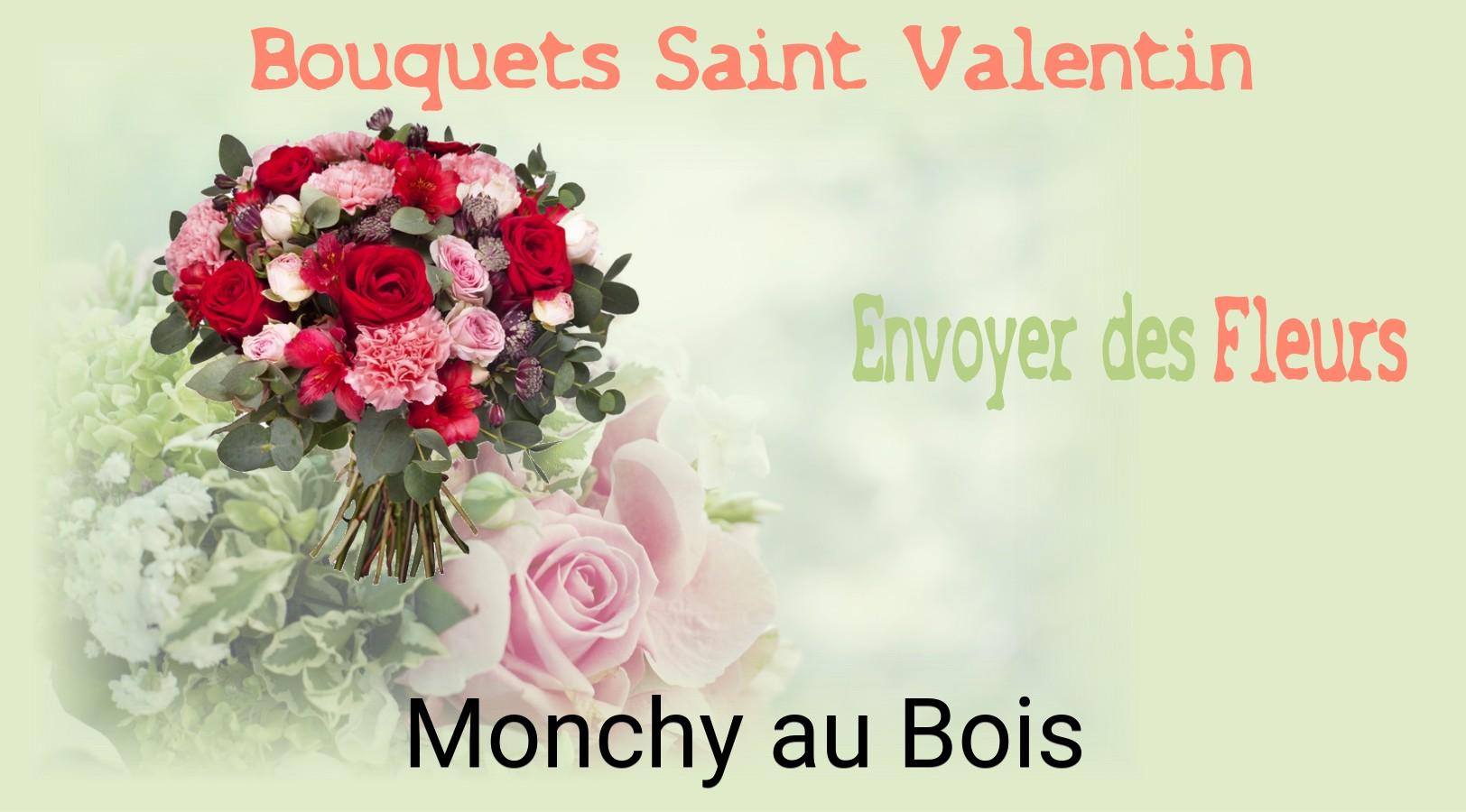 Roses de Saint-Valentin livrées à Monchy-au-Bois